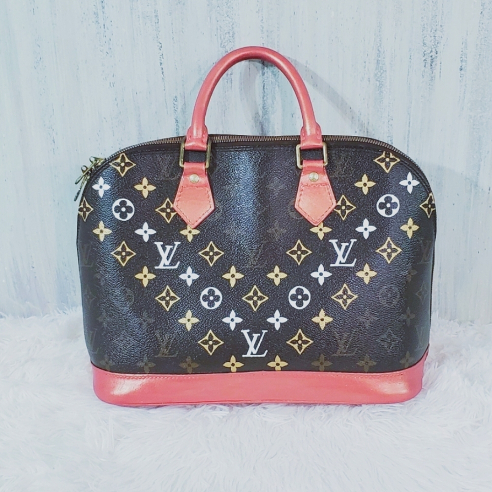Authentic Custom Louis Vuitton Alma